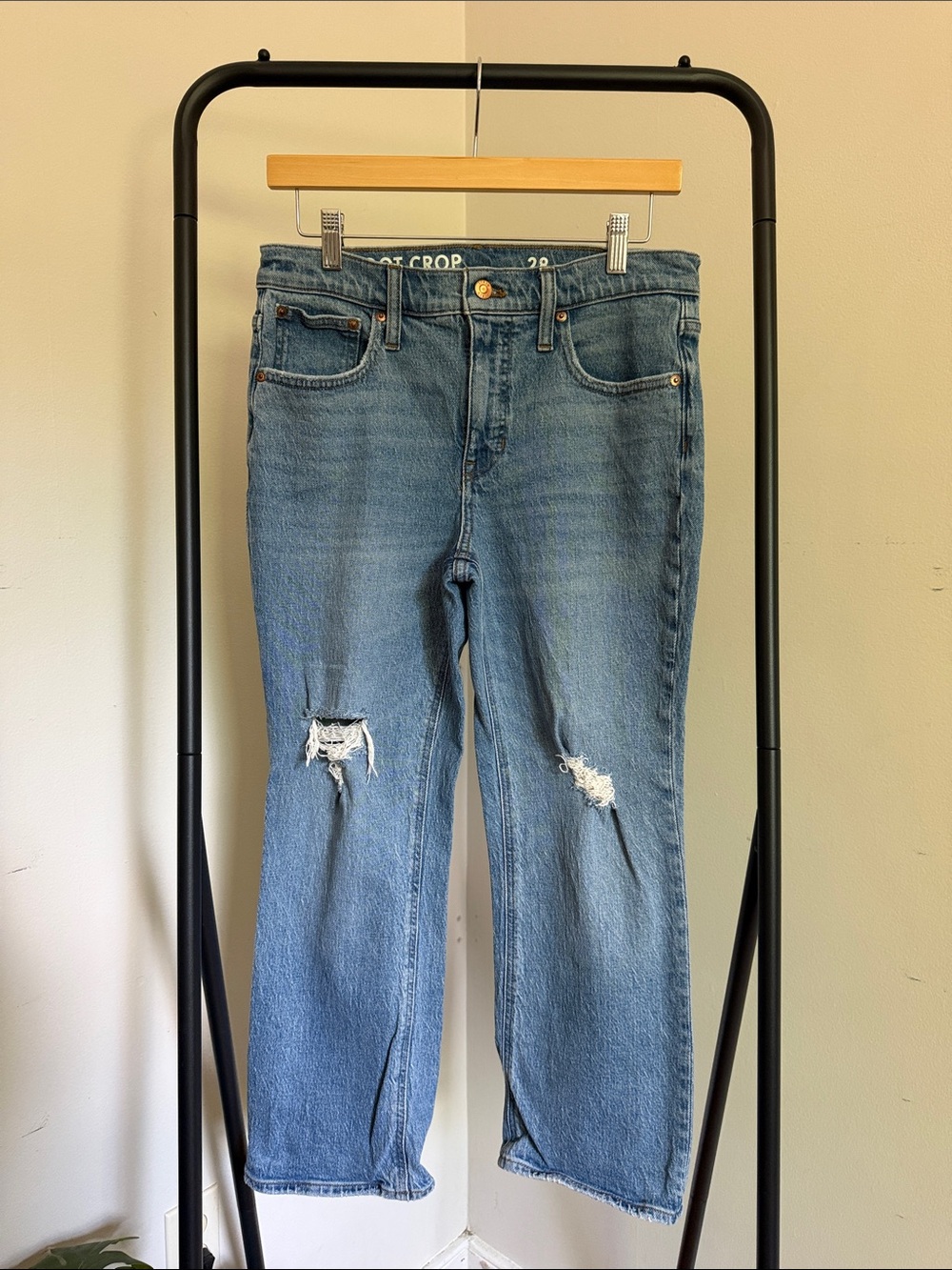 J. Crew Demi Boot Crop Jean